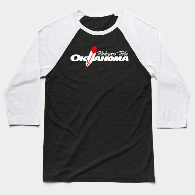 OKLAHOMA Baseball T-Shirt by razrgrfx